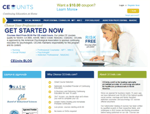 Tablet Screenshot of ceunits.com
